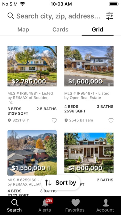 Estate Pros Home Search Screenshot