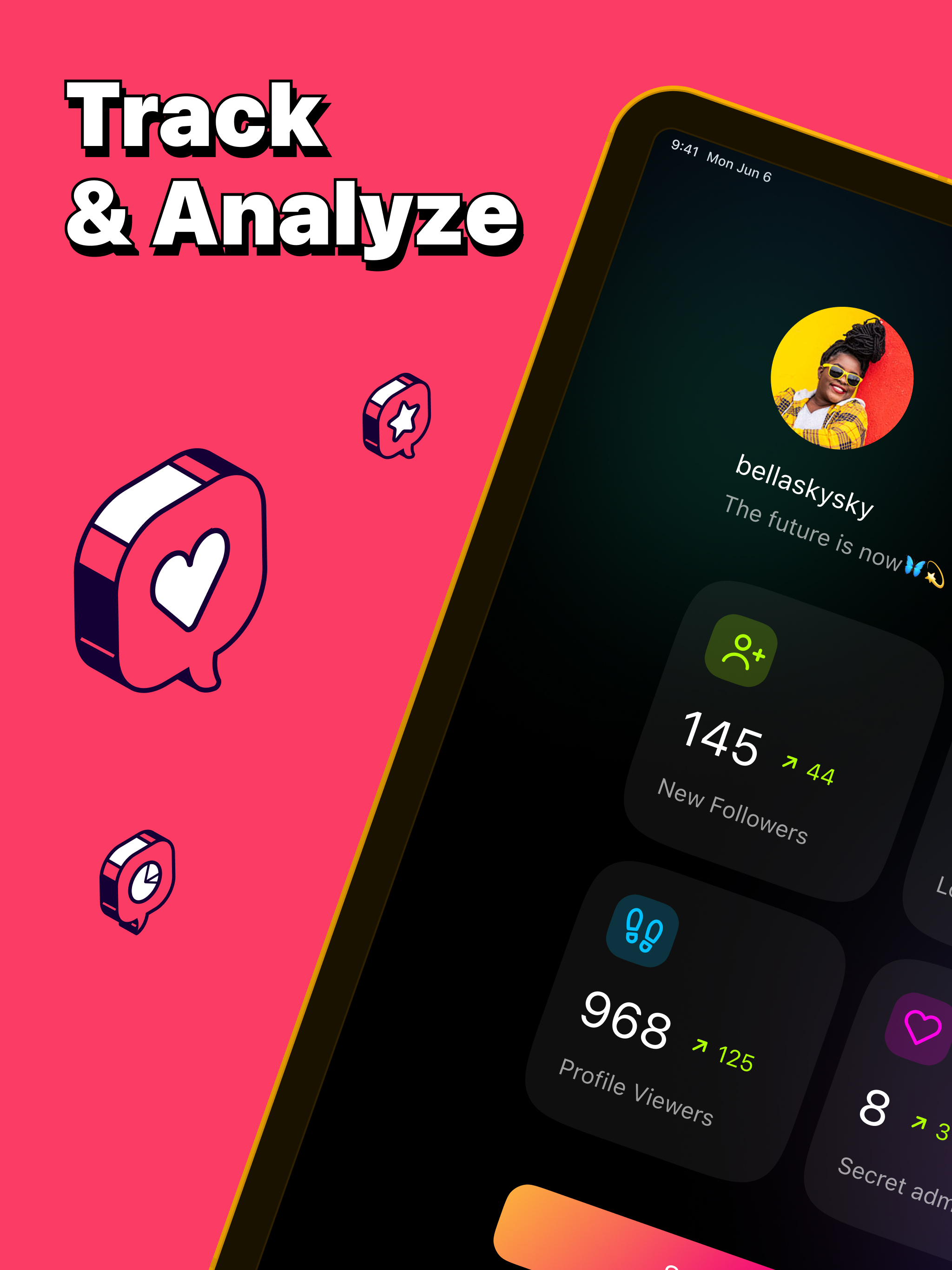 Followers+ & Unfollow Insights
