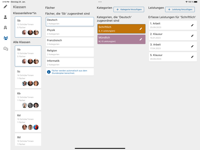educa Notenverwaltung