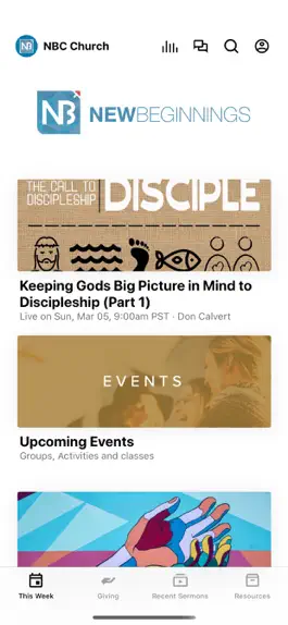 Game screenshot New Beginnings Church - OR apk