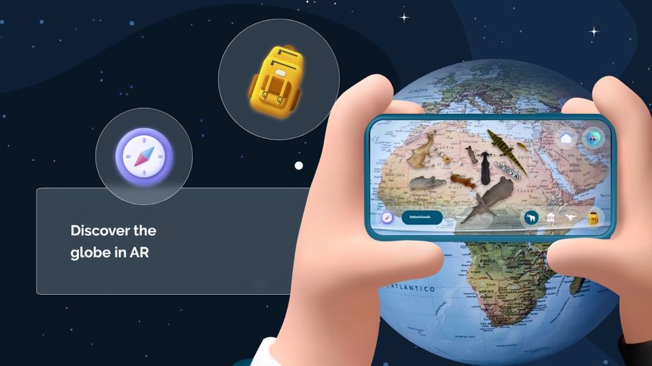 #2. GlobeARound to Earth - EN (iOS) 来自: Tecnodidattica