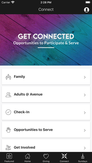 Avenue Christian Church Screenshot