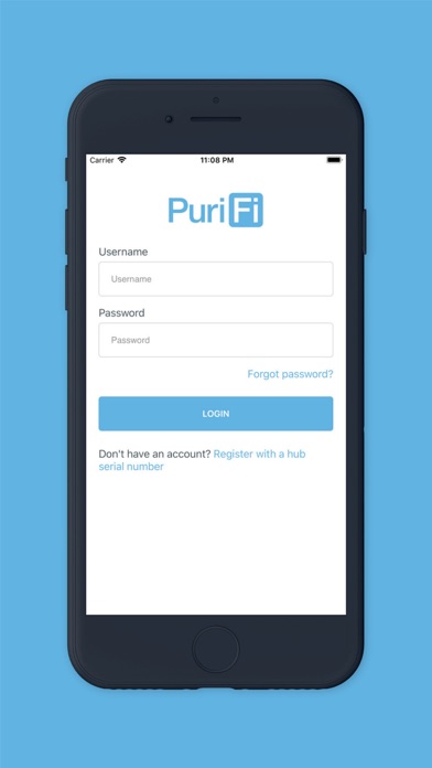 PuriFi Install Screenshot