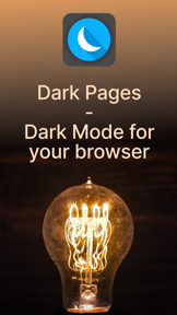 Dark Pages: Dark Mode+ screenshot