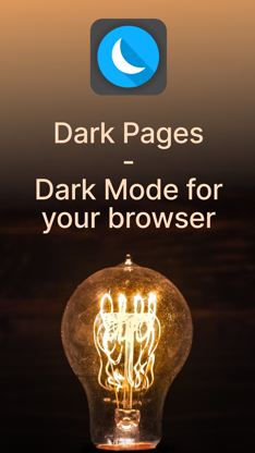 Dark Pages: Dark Mode+ screenshot 1