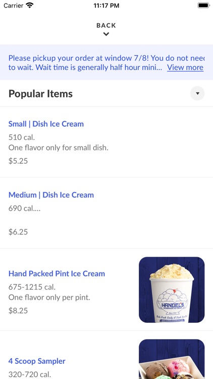 Handel's Homemade Ice Cream