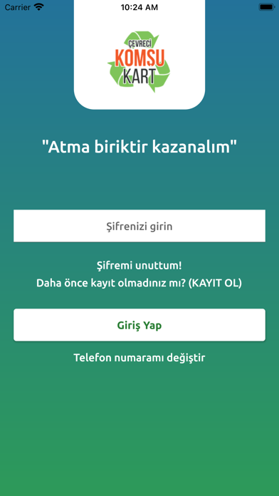 Çevreci Komşu Kart Screenshot