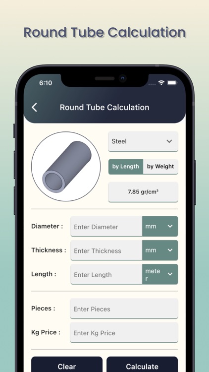 Metal Weight Calculators screenshot-4