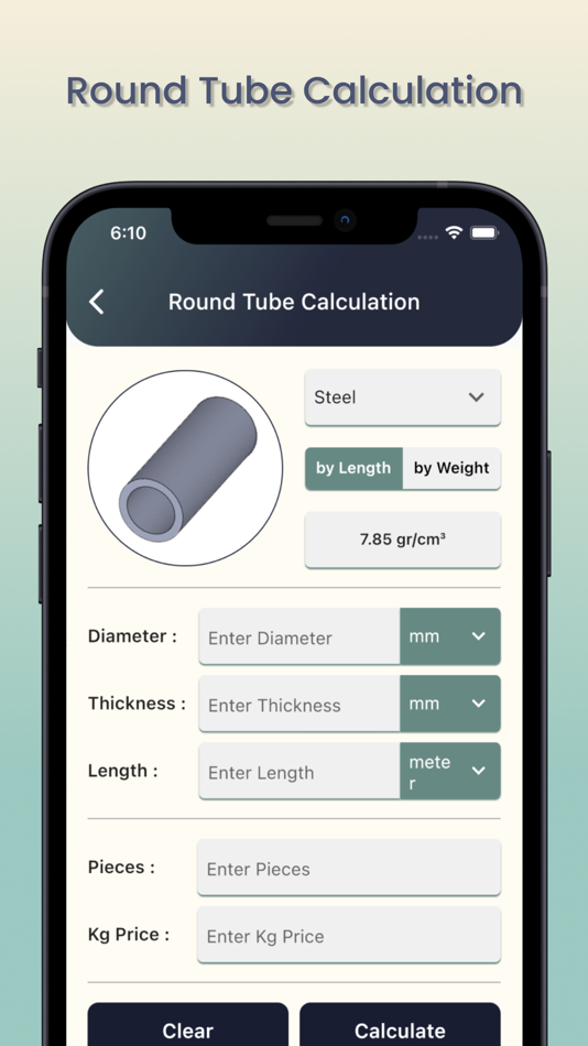 #5. Metal Weight Calculators (iOS) 由: Kantaben Gorasiya