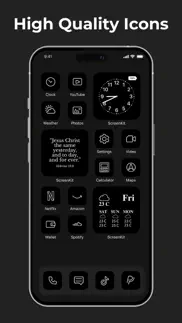 screenkit, widget, theme, icon iphone screenshot 3