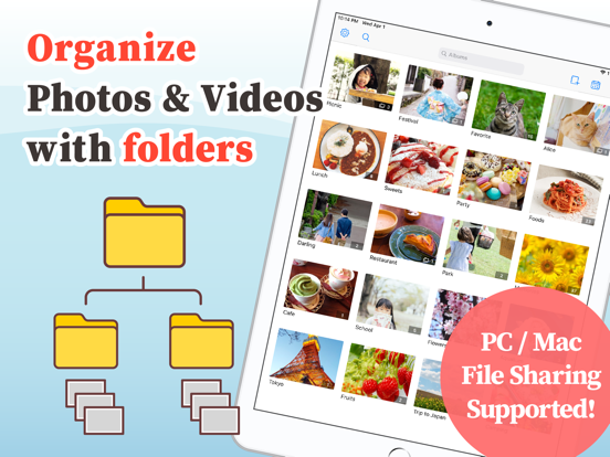 Screenshot #4 pour MyPics - Albums photo et vidéo