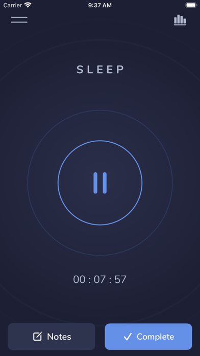 CORI Sleep Screenshot