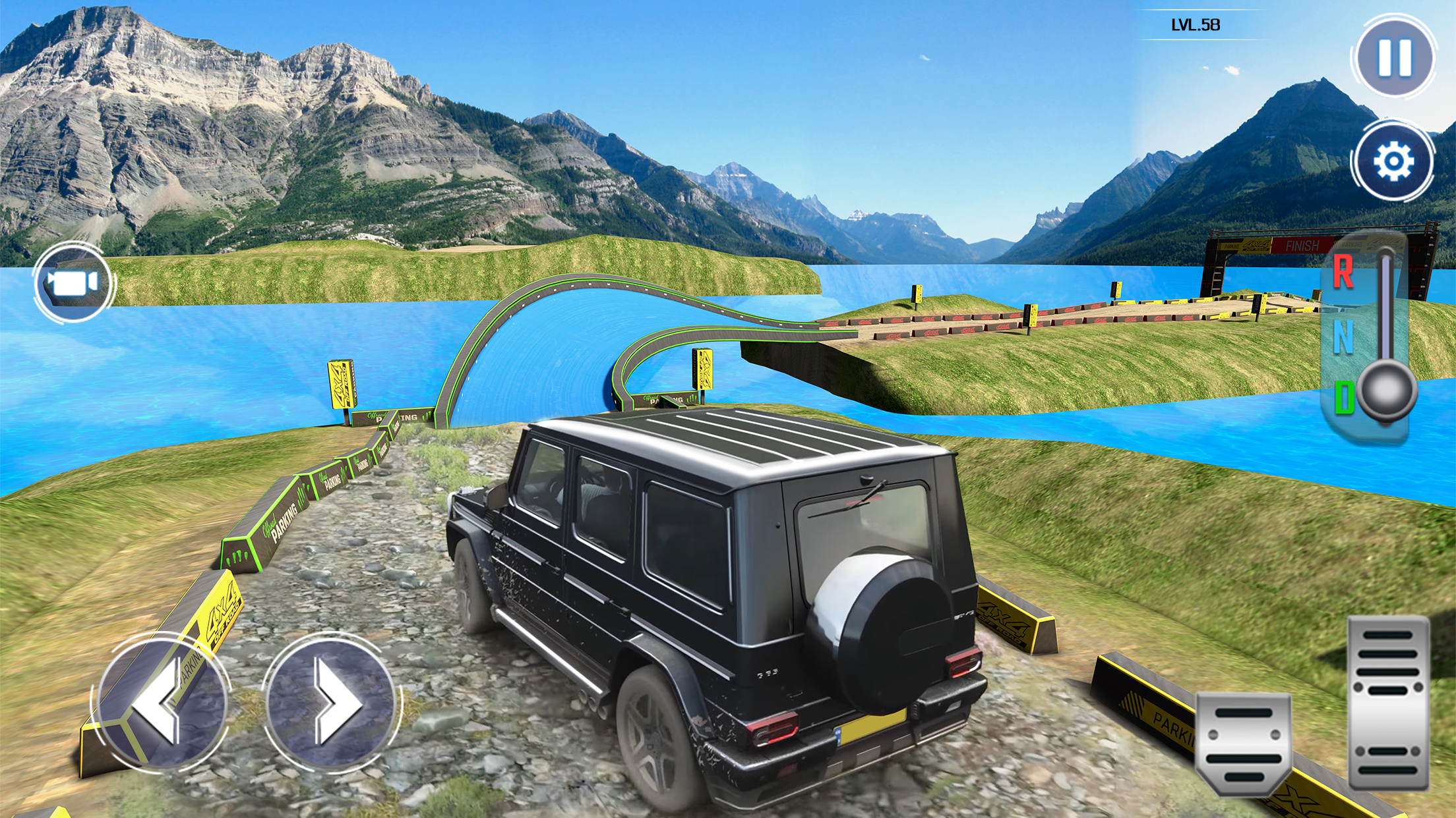 Offroad Parking Prado Car Game