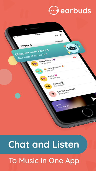 Earbuds: Share Music and Chat Screenshot