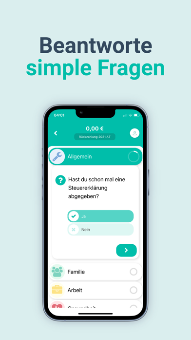 Taxefy: Österreichs Steuerapp Screenshot