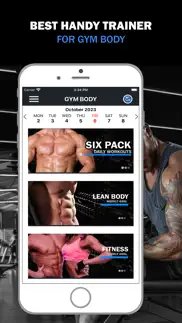 gym workout daily exercises iphone screenshot 1
