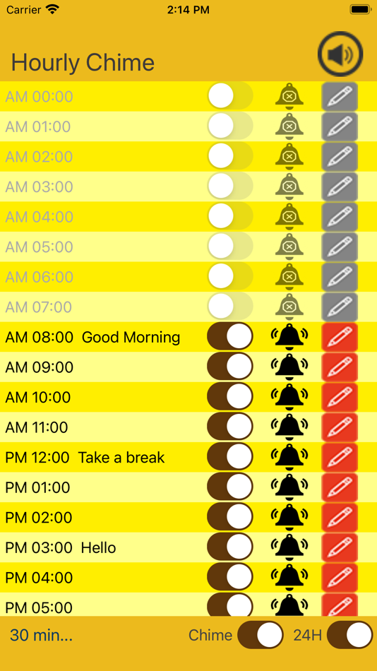 #1. Hourly Chime (iOS) 由: SYSCODE INTERNATIONAL INC.