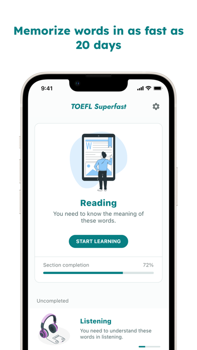 TOEFL Superfast Screenshot