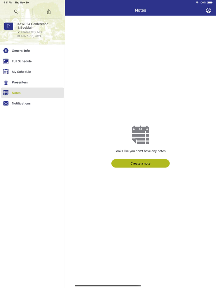 AWP24 Conference and Bookfair