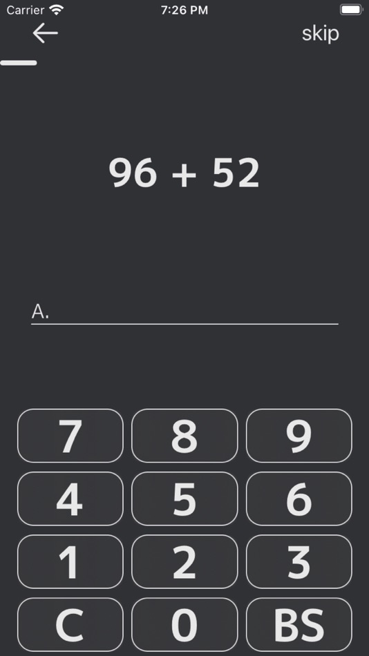 #6. MathTre -Simple Math Workout- (iOS) 由: Koya Nambo
