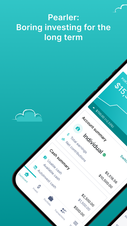 #1. Pearler (iOS) 由: Pearler Investments
