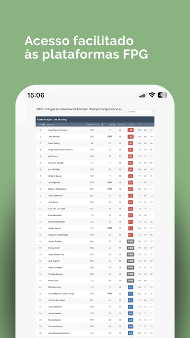 Golfe Portugal Screenshot