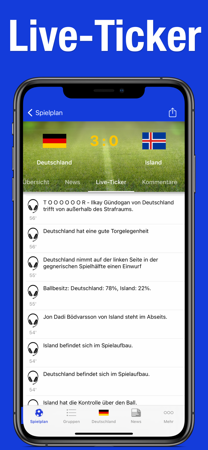EM Spielplan 2024 Live TV.de
