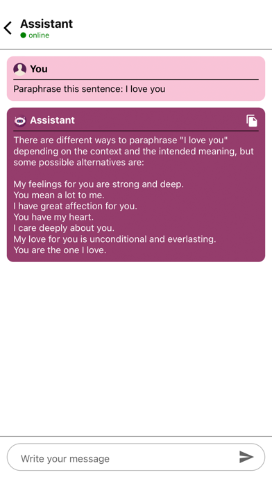 AI Chatbot: AI Assistant Screenshot