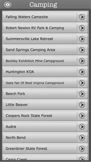 west virginia-camping & trails iphone screenshot 2