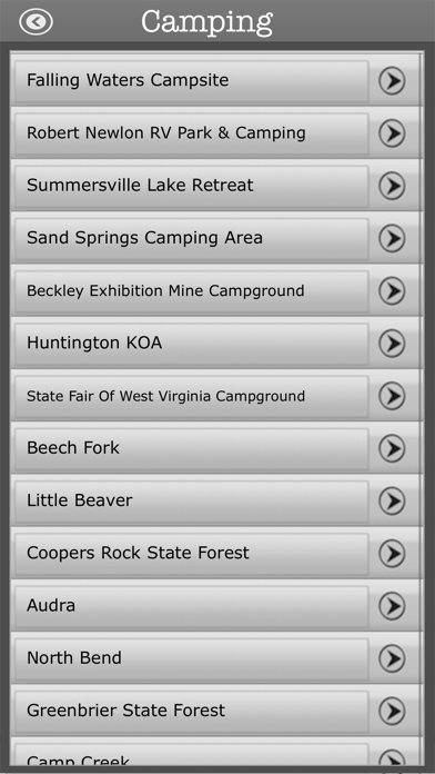 West Virginia-Camping & Trails Screenshot