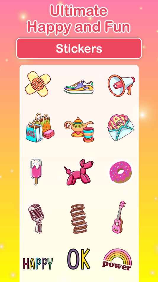 Ultimate Happy & Fun Stickers - 1.2 - (iOS)