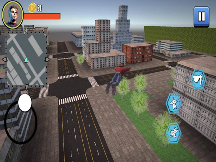 Amazing Rope hero Spider