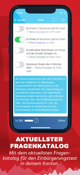 Game screenshot Einbürgerungstest Code Schweiz hack
