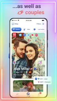 iconist - polyamorous dating iphone screenshot 3