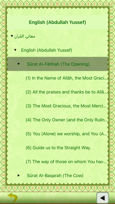 Quran Al-Kareem Screenshot