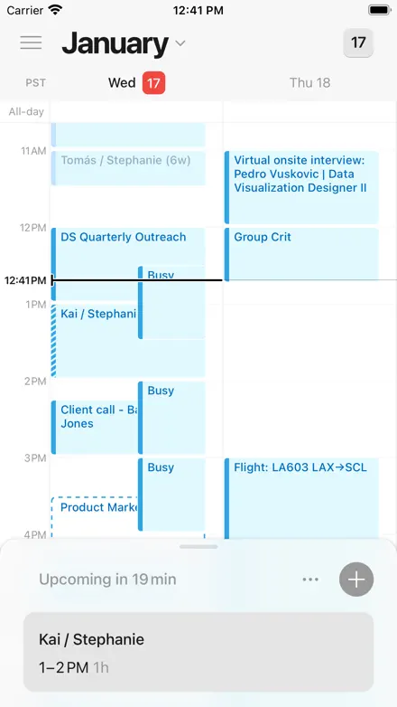 Notion Calendar screenshot 1