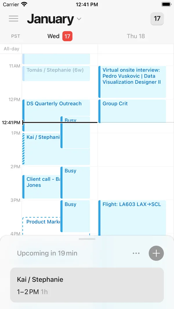 Notion Calendar Screenshot 1