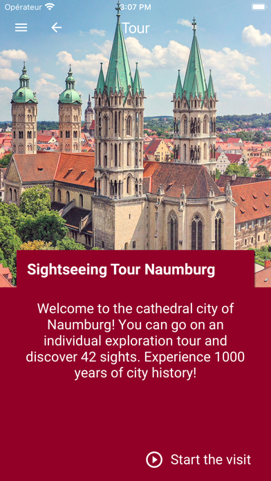 NAUMBURG TOURISM. Screenshot