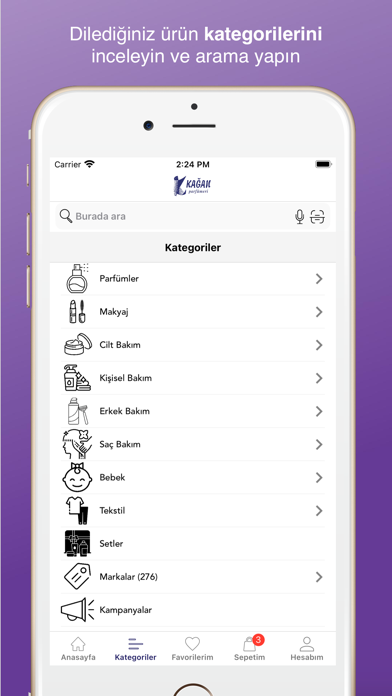 Kağan Parfümeri Screenshot