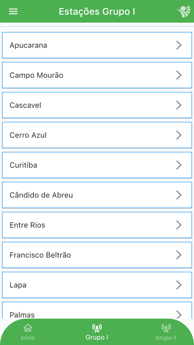 Horas Frio Paraná Screenshot