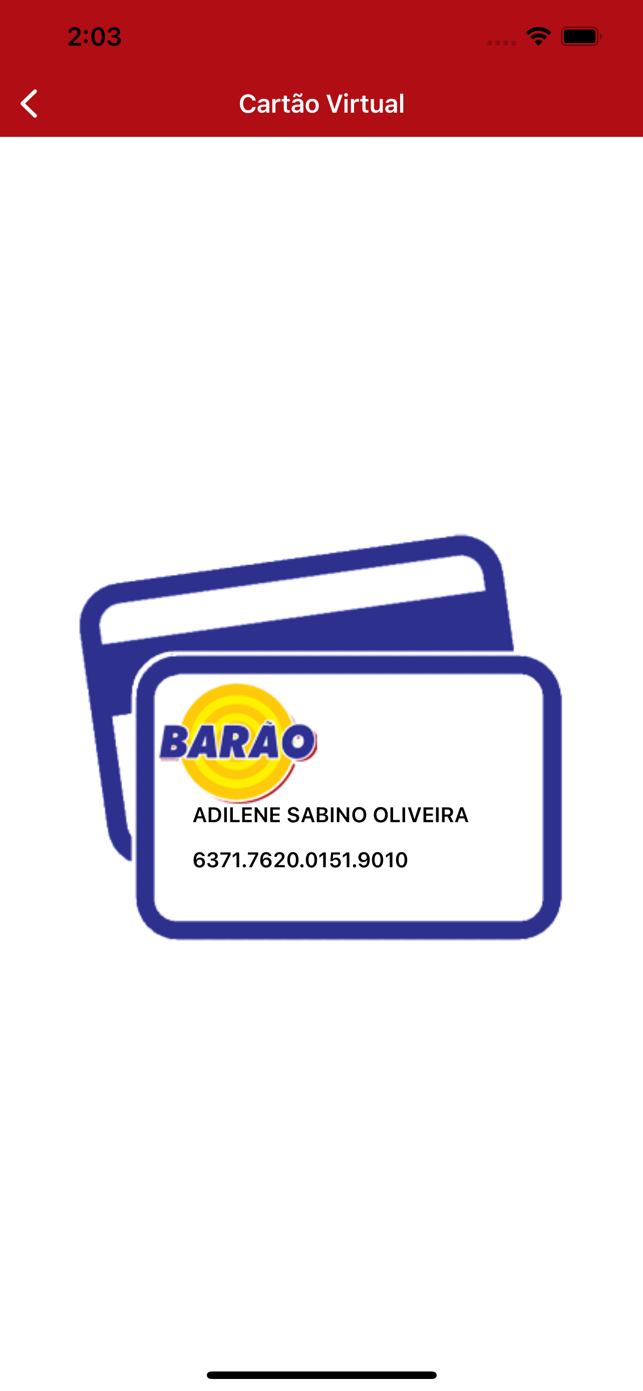 Cartão Barão