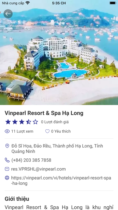 Hạ Long Tourism Screenshot