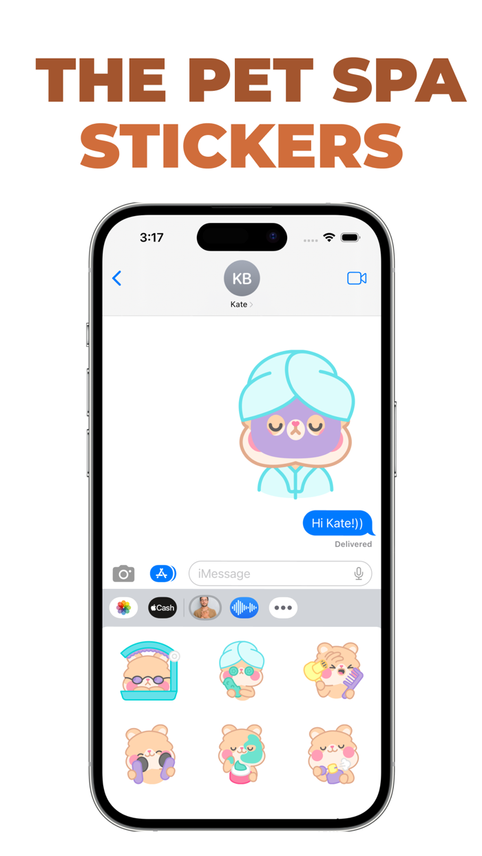 The Pet Spa stickers