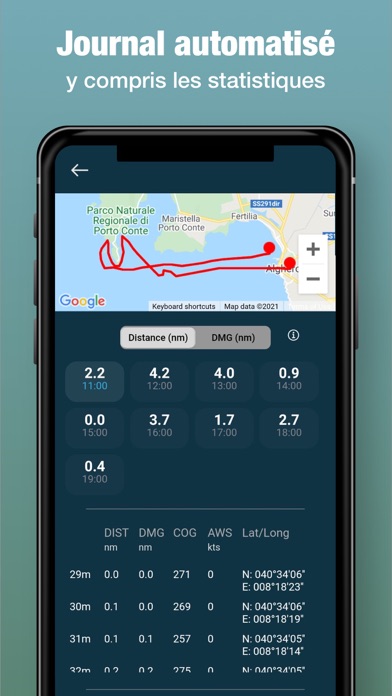 Screenshot #2 pour BoatPing Carnet de Navigation