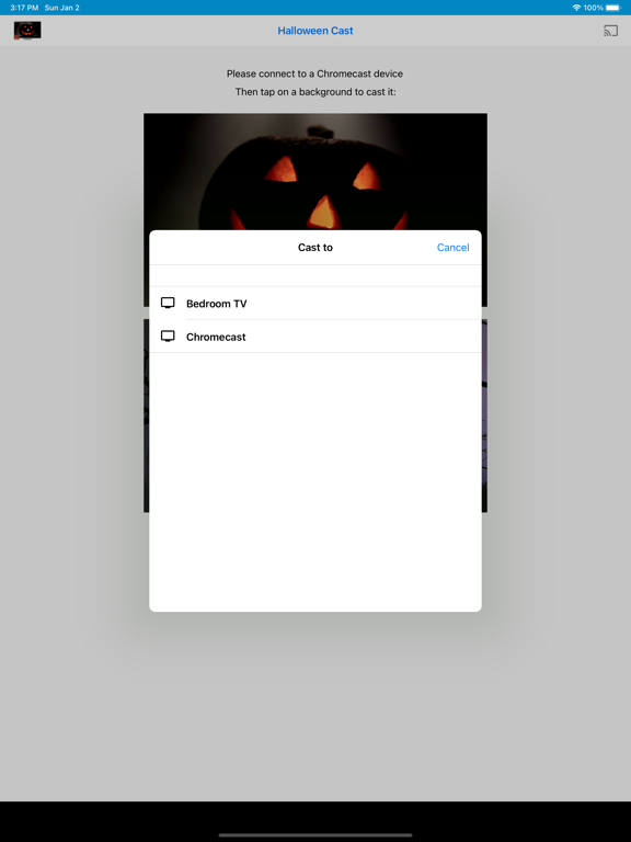 Screenshot #2 for Halloween on TV for Chromecast