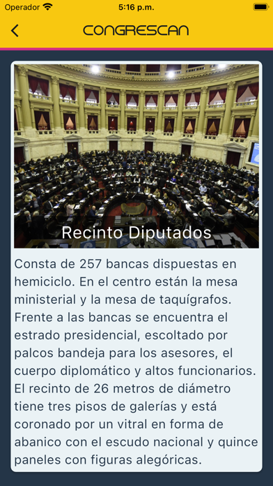 Congrescan Screenshot