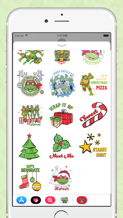 TMNT: Holiday Heroes Screenshot