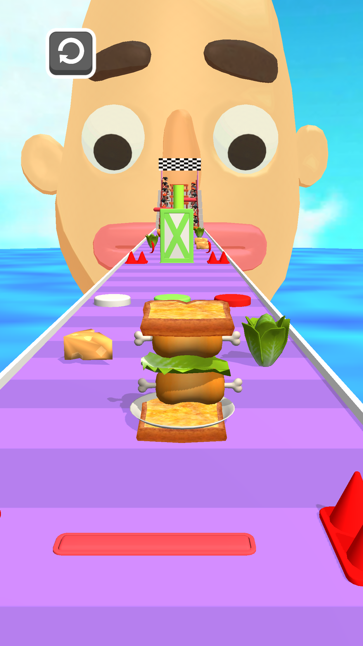 Sandwich Honey 3D - Stack Rush