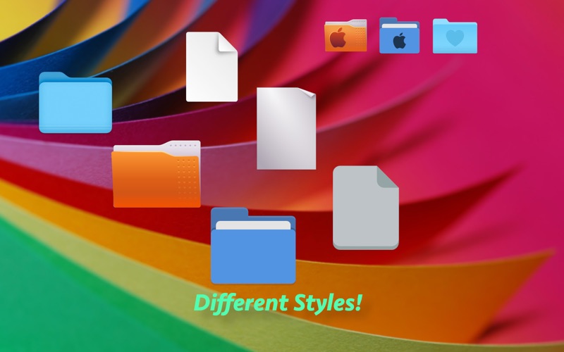 Screenshot #2 pour Tinted Folders Pro