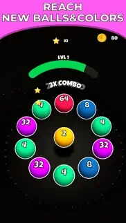 roll merge 3d - number puzzle iphone screenshot 3